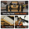 COMOWARE Roll Up Tool Bag, 600D Oxford PVC Coated Tool