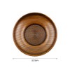 ZONADAH 6 PCS Wooden Coasters Wood Fruit Decorative Plate Round