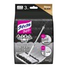 Quickle Wiper, Cleaning Tool for Floors, Fluffy Sheet, Black, Pack