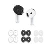 LOVE MEI 6 Pairs Ear Cover for AirPods 4,Anti Slip