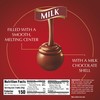 Lindt LINDOR Milk Chocolate Truffles, Milk Chocolate Candy with Smooth,