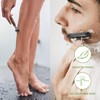Bambaw Manual Shaving Set Includes 1 Bamboo Safety Razor, 15