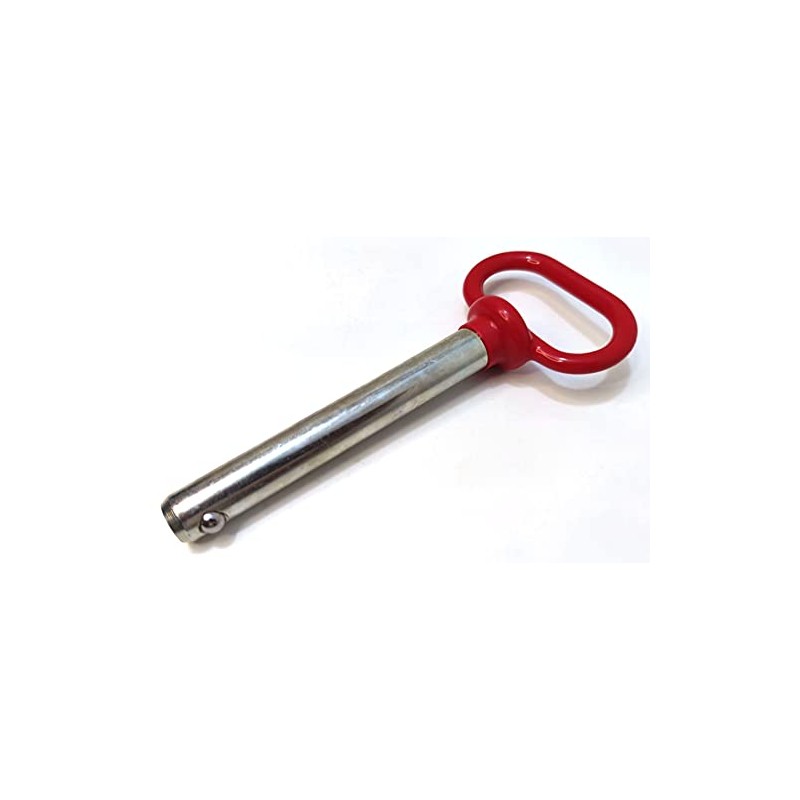 5/8" x 4" Red Handle Detent Pin ,Head Towing Hitch