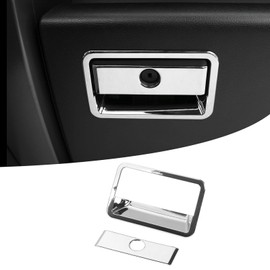 PDKLIN for F150 Glove Box Latch Handle Cover Trim Compatible with Ford F150 2015-2020 Chrome Interior Accessories