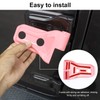 8PCS Door Hinge Cover Trim Accessories for 2018-2024 Jeep Wrangler