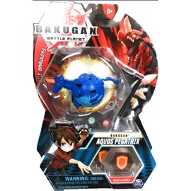 Bakugan, Aquos Pegatrix, 2-inch Tall Collectible Transforming Creature, for Ages 6 and Up