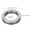 Axial Thrust Ball Bearing High Accuracy Plane Pressure Industrial Accessories