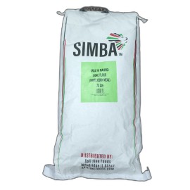 Simba White Corn Meal (Ugali)- 25LB