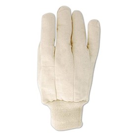 MAGID MultiMaster - Guantes de lona de algodón con patrón Clute de 8 onzas, 12 pares, talla para hombre (se adapta a 9/L) (T83)