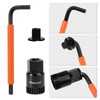 Oumers Bicycle Crank Extractor Set, Bicycle Crank Puller + Bicycle