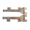 KV 8050 Flipper Door Slides 18" anochrome