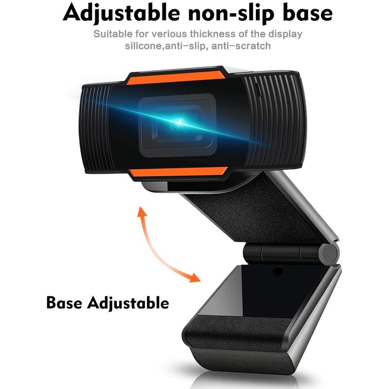 Peak Trading Full HD Webcam 1080P, Webcam with Microphone for