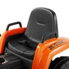 JOYLDIAS 12V Electric Orange Ride On Car Excavator Truck Digger