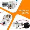 PSLER Big Head Key Switch, Heavy Duty E-Bike Battery Lock