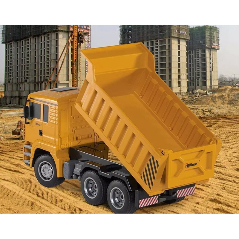 Top Race Dump Truck Toy 1:18 Scale 6 Channel Remote