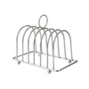 Toast Rack Chrome Toast Holder Rack with Ball Feet Stand