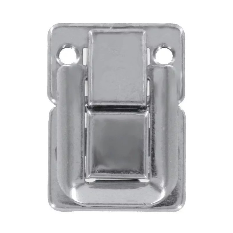 Furniture Knowledge Nickel Plated Drawbolt - antique chest, trunk steamer