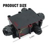 Newnessai Waterproof Cable Junction Box, High Temperature Resistant Electrical Junction