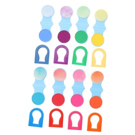 Baluue 8 Temporary Hair Dye Powder Diy Hairdressing Powder for Girls Home Salon Use Easy to Change Material Portable Box Package