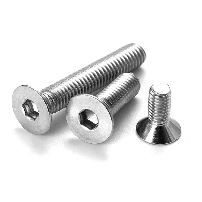 1/4-20 x 1-1/4''(20 Pack) Flat Head Hex Socket Cap Screws