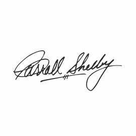 Carroll Parody Replacement Signature Vinyl Sticker Decal Race Track 3" X 8" (Black 070)