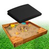 Hoypeyfiy Sandbox Cover - Large Kids Sandbox Protective Cover with