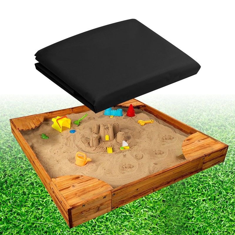 Hoypeyfiy Sandbox Cover - Large Kids Sandbox Protective Cover with