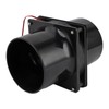 10W 12V Solar Powered Exhaust Fan for Round Pipe ABS
