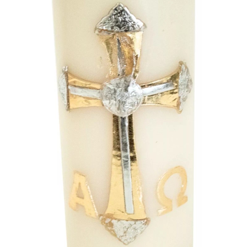 CEB Cirio Pascual Decorado Básico 8 X 24 Cm