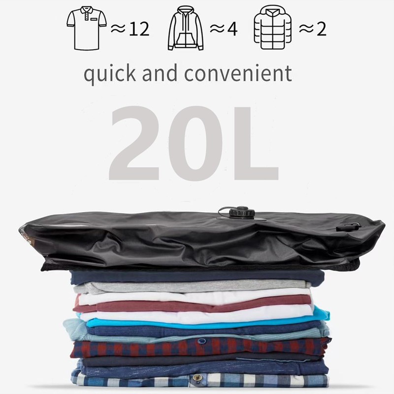 Vacuum Bag for Travel Organiser Packing Bag for Carry-On Luggage