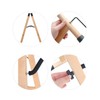 Guitar Stand Wooden Folding Floor Standing Vertical Household Bass Storage