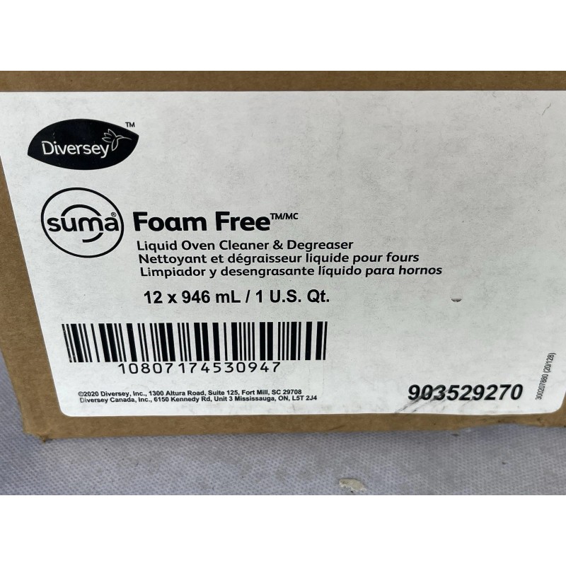 Diversity summa D9.6 liquid oven cleaner and degreaser