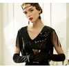 BABEYOND Long Opera Party 20s Satin Gloves Stretchy Adult Size