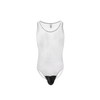 4UFIT Men's Wrestling Singlet Athletic Leotard Briefs See-Through Mesh Bodysuit