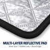 2 Pack 25 x 16 Inch RV Skylight Sunshade Covers,