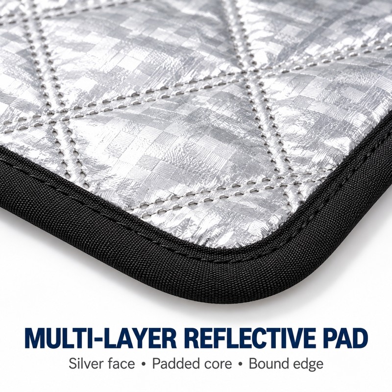 2 Pack 25 x 16 Inch RV Skylight Sunshade Covers,