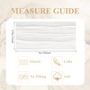Asee'm Table Runner Cheesecloth 10FT Ivory Boho Gauze Fabric Rustic