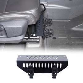 Front Seat Flashlight Mount Holder Bracket for INEOS Grenadier 2020-2025 Passenger Underseat Flashlight Holder Front Seat Mount Molle Panel Co-Pilot Seat Torch Storage Mounting Bracket Carbon Steel