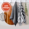 Chef Pomodoro Tea Towels, Cotton Tea Towels, Kitchen Towels, Grey