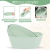 Nuogo 4 Pack Oval Bread Proofing Basket Silicone 10 Inch