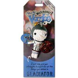 Watchover Voodoo- Gladiator, 4" x 2" x 1.5", Multicolor