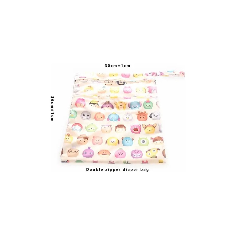 Juego 3 Wetbag Bolsa Impermeable Pañales Ecológicos 3 Tamaño