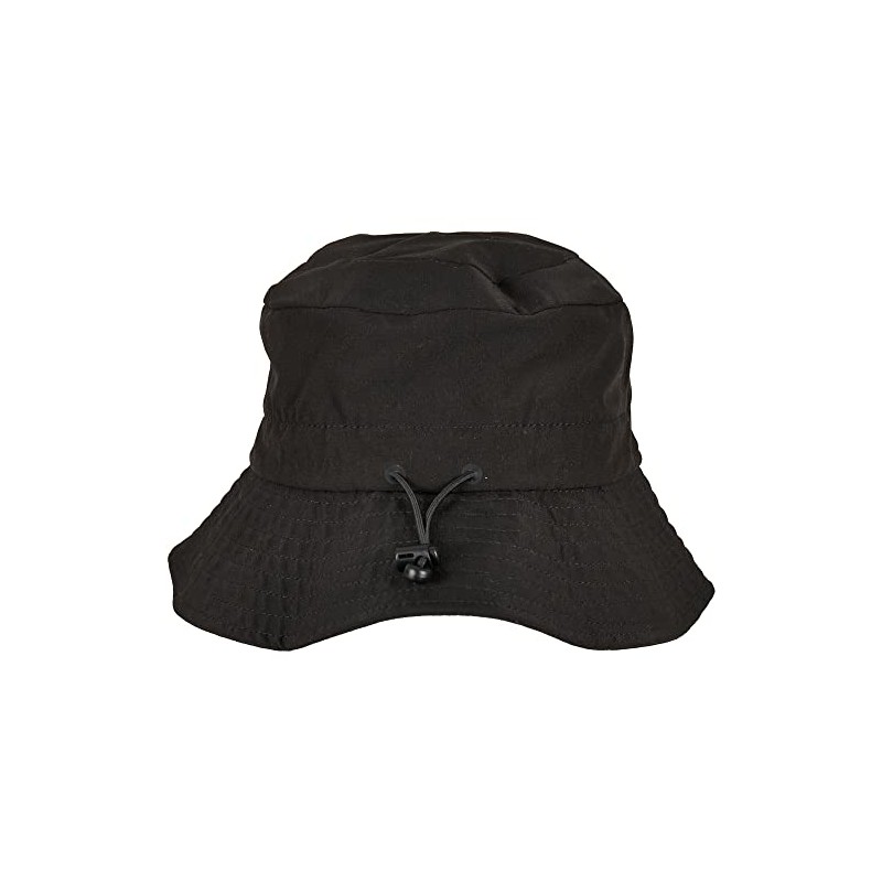 Flexfit Unisex Elastic Adjuster Bucket Hat, black