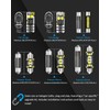 AENVTOL 11 Pieces Interior LED Light Kit + Back Up