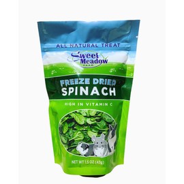 Sweet Meadow Farm Freeze Dried Spinach Small Pet Treat, 1.5-oz Bag