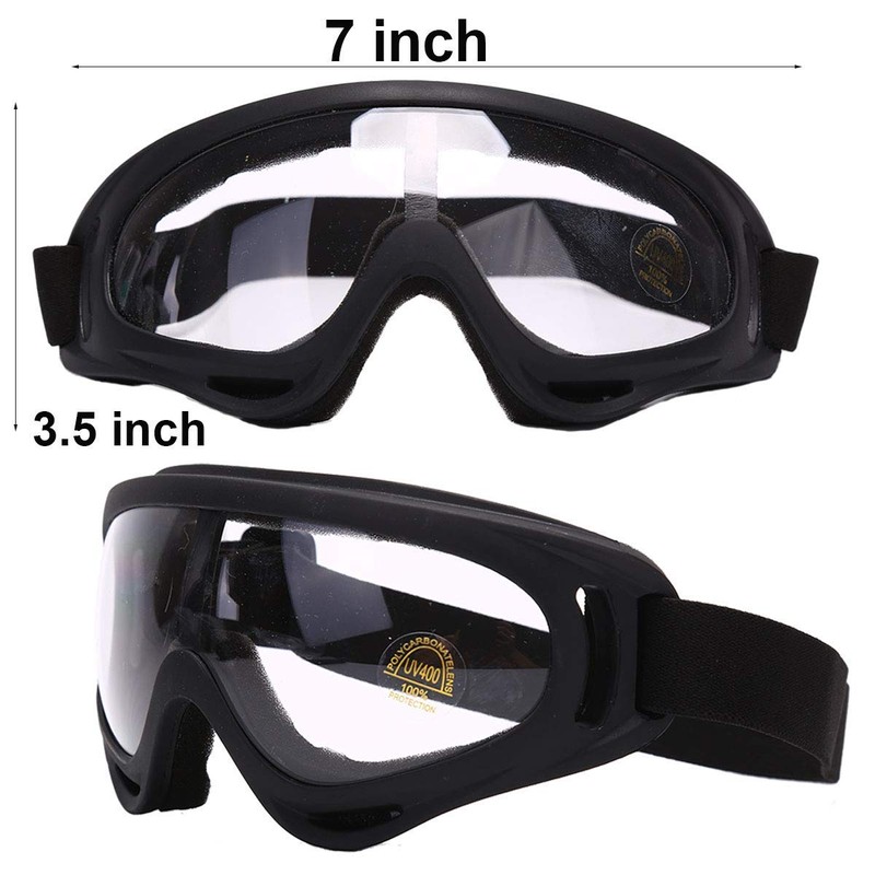 Buytra 子供用安全メガネ ナーフガンゲームに最適 - 保護安全ゴーグル アイウェア 子供 大人用 - フォームブラスターガン用目の保護シールド