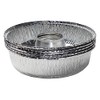 OMNIA Aluminium Mould with Cardboard Lid, Pack of 5