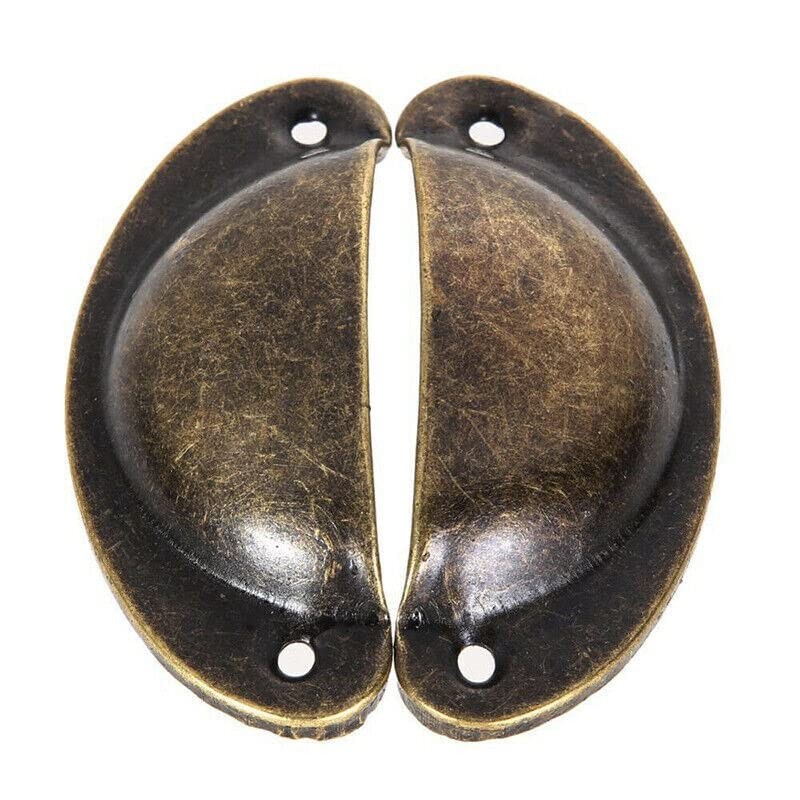 6-24X Cupboard Door Cabinet Cup Drawer Furniture Retro Antique Pull
