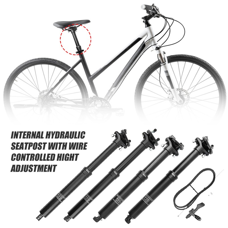 Dropper Post Aluminum Alloy Hydraulic Dropper Seatpost for 22.2mm Handle