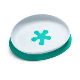 doddl 2-in-1 Suction Plate for Baby & Toddler | Baby Led Weaning | Removable Suction Base, Converts to Non-Slip, Ergonomic Design | Micro-Plastic Free, Dishwasher Safe | Award-Winning | 6M+